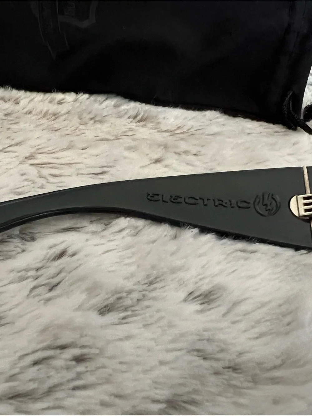 Electric hoys wrapped Men's Sunglasses in Black, in excellent non used condition